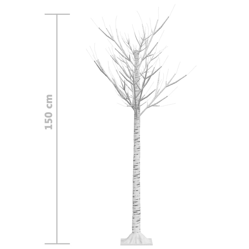 Plastgran 140 Led 1,5 M Pil Flerfärgad Ljus Inomhus/Utomhus