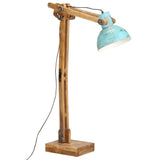 Golvlampa 25 W Nött Blå 33X25X130-150 Cm E27