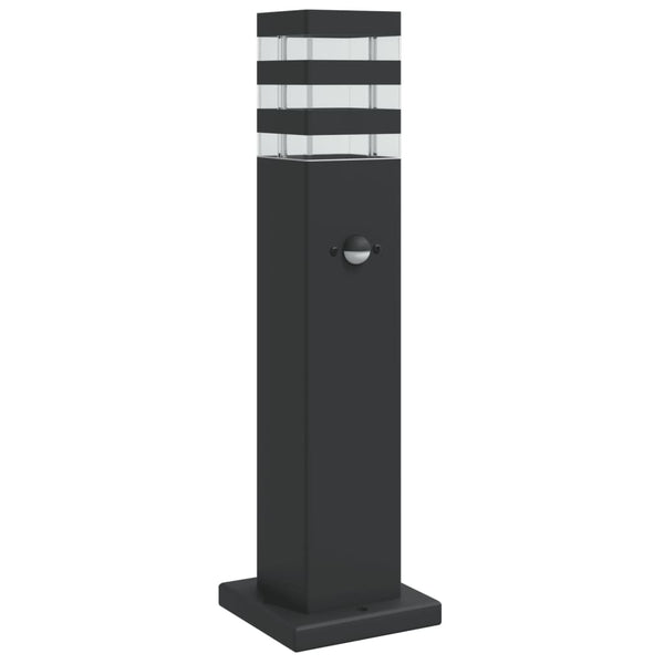 Utomhusgolvlampa Svart Aluminium 50 Cm